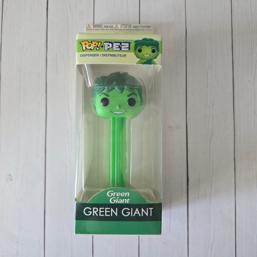 Funko Pop PEZ Green Giant Ad Icons Candy Dispenser New in Box 2019 Green